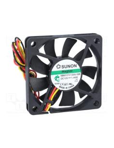 VENTILADOR 12Vdc 1,44W 60x60x10mm 3 HILOS