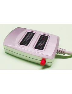 CONMUTADOR EUROCONECTOR 1 MACHO A 2 HEMBRAS