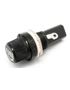 PORTAFUSIBLES CON ROSCA 6x30mm 10A 250V