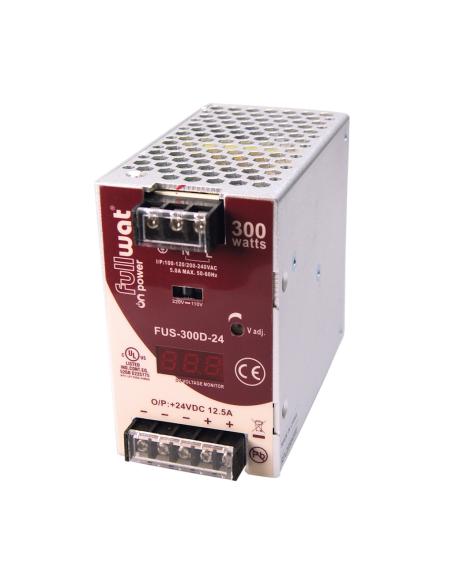 ALIMENTATION COMMUTÉE RAIL DIN 24V 12,5A 300W
