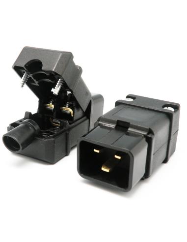 CONECTOR IEC320 MACHO C20 250V 16A