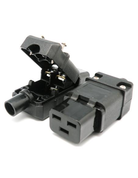 CONNECTEUR FEMELLE C19 250V 16A IEC320