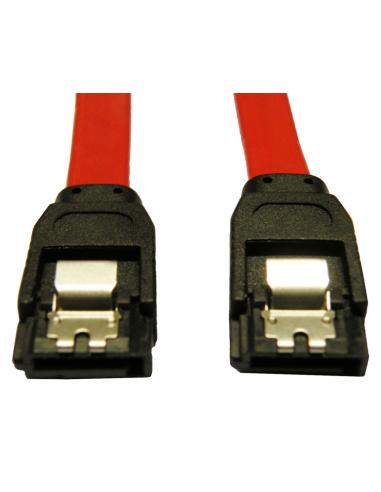 LIGAÇÃO SATA 150 MB/s MACHO - MACHO COM CLIP 0,5 M