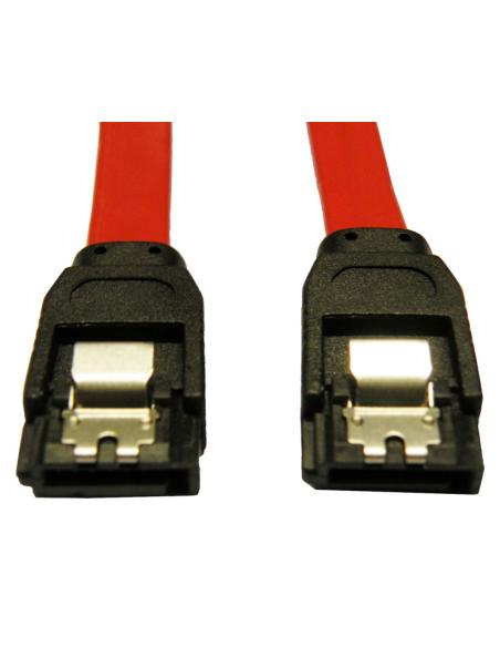 LIGAÇÃO SATA 150 MB/s MACHO - MACHO COM CLIP 0,5 M