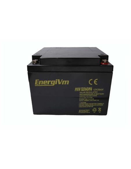 BATERIA DE CHUMBO 12V 26A 175x165x125mm 8,9Kg