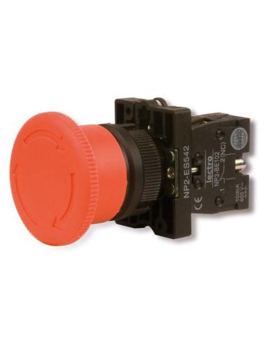 PILZ-DRUCKKNOPF MIT VERRIEGELUNG (NOTFALL)