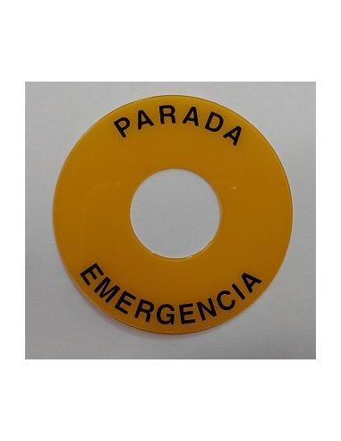 GELBES "NOTSTOPP"-LECTRO COVER