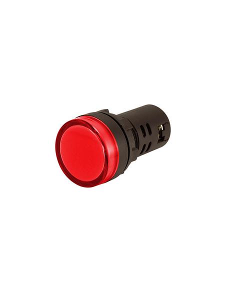 MULTILED-PILOT 12V AC/DC Ø22mm ROT