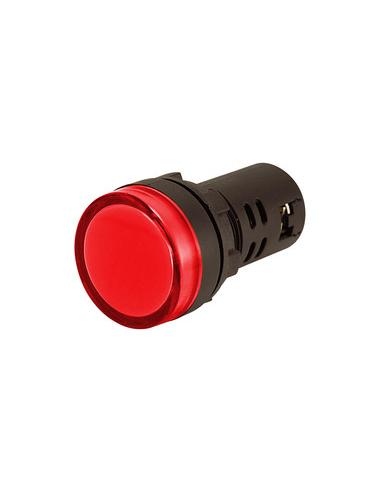 MULTILED-PILOT 220V AC Ø22mm ROT