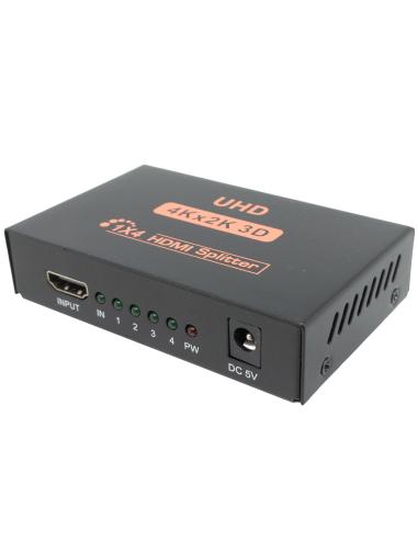 SPLITTER HDMI 1.4v HDMI 1e-4s 4Kx2K ECO 4077E