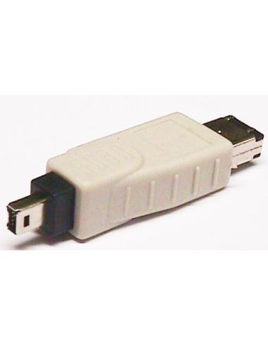 ADAPTADOR IEEE 1394 4P MACHO- 6P MACHO