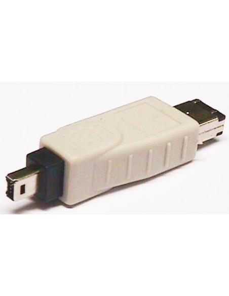ADAPTADOR IEEE 1394 4P MACHO- 6P MACHO