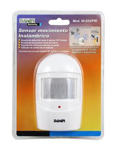 SENSOR DE MOVIMIENTO INALAMBRICO ALARMA 50.622