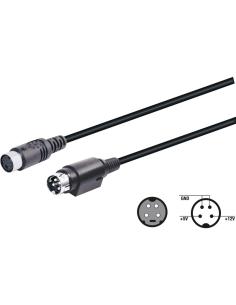 ADAPTADOR MINIDIN HEMBRA 4P A MACHO 4P GRUESOS