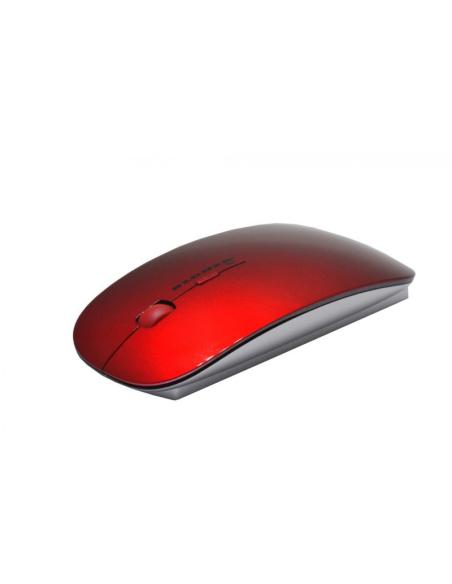 RATON SLIM USB ROJO KRU0090