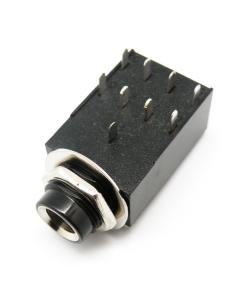 CONNECTOR JACK ESTEREO 6,4mm FEMELLA C.I.