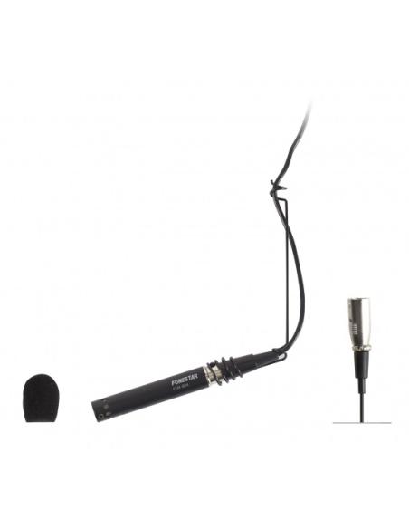MICROPHONE À SUSPENSION À ÉLECTRETTES FCM-804