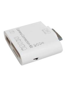 ADAPTADOR APPLE 30 pin A USB/SD/MMC/MS/M2/TF