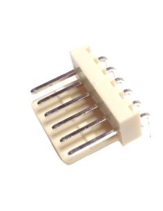 CONECTOR POSTE MACHO ACODADO 6 PINES 2,54mm