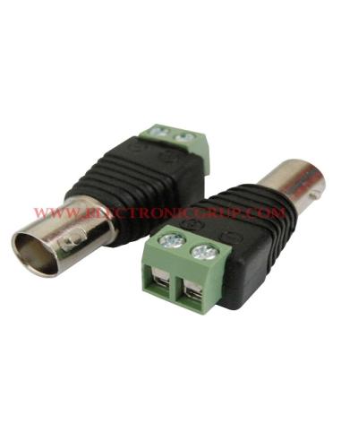 TERMINAIS DE PARAFUSO DO CONECTOR FÊMEA BNC