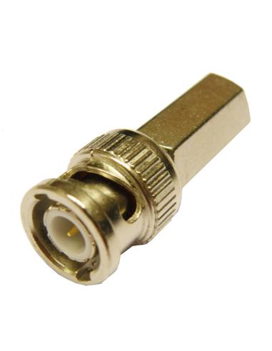 MÄNNLICHER BNC-STECKER MIT GEWINDE RG-59
