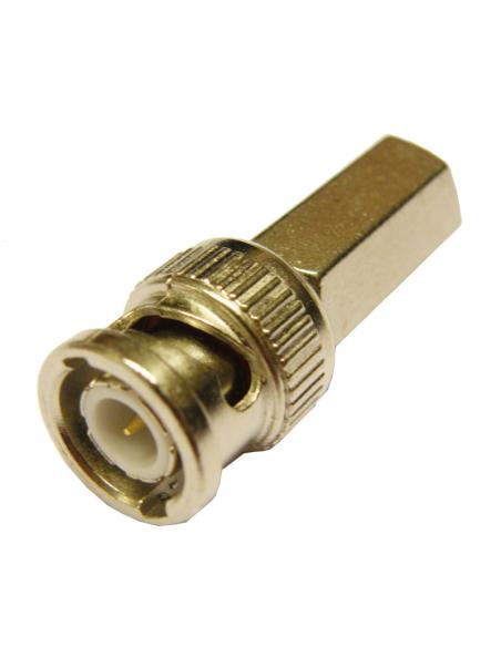 MÄNNLICHER BNC-STECKER MIT GEWINDE RG-59