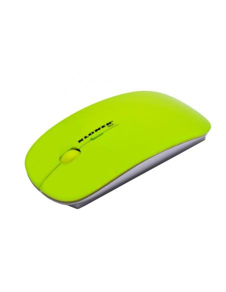 SOURIS USB VERTE FINE KRU121