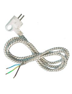 CABLE TEXTIL PLANCHA 3x1 1,8m