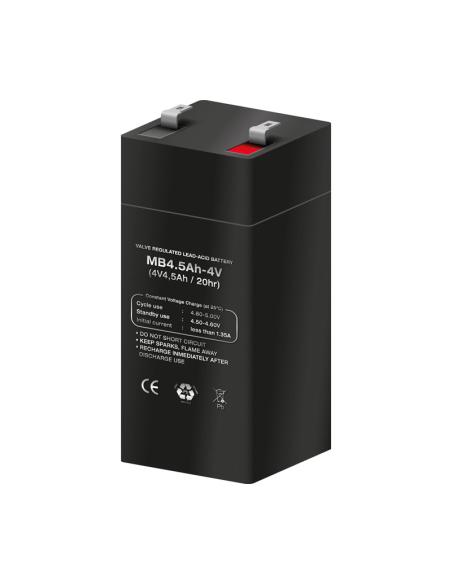 BATERIA DE CHUMBO 4V 4.5A 48x48x102mm
