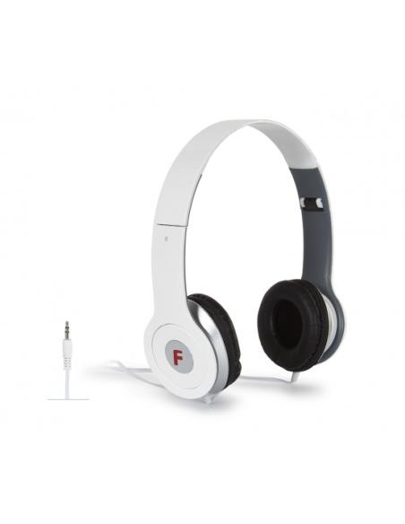 AURICULARES ESTEREO Hi-Fi BLANCOS FA-596B