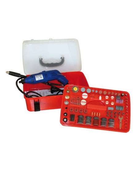 MINI TALADRO REGULABLE 218 PZAS. 220V 8906002