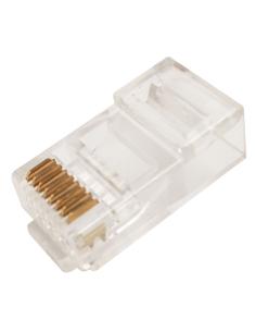 CONECTOR UTP RJ45 Cat.6 SIN GUIAS