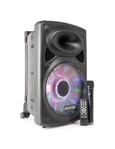 ALTAVOZ PORTATIL 12" BT/MP3/USB/SD/VHF/LED FPS12