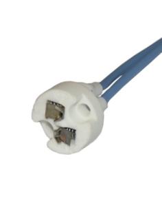 PORTALAMPARAS MR16 CABLE SILICONA 15cm