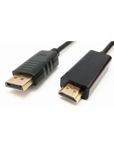 CONEXION DISPLAYPORT MACHO A HDMI MACHO 1,8m