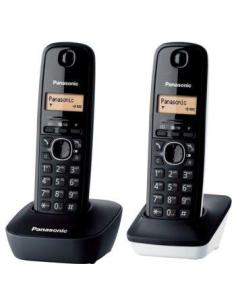 TELEFONO DECT PANASONIC DUO KX-TG1612 NEGRO