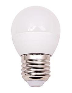 BOMBILLA LED ESFERICA E27 5W DIA 6500K 370Lm