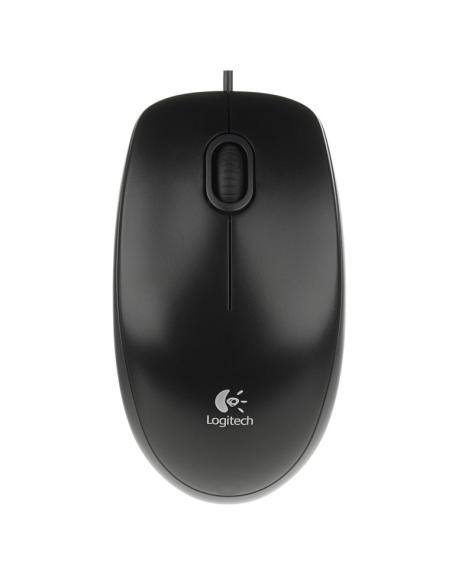 LOGITECH B100 SCHWARZE OPTISCHE USB-MAUS
