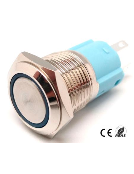 BOUTON ÉTEINT (ALLUMÉ) LED SPDT 16mm 220V