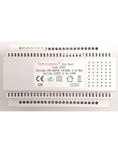 FONT ALIMENTACION CARRIL DIN 12V 8,3A 100W