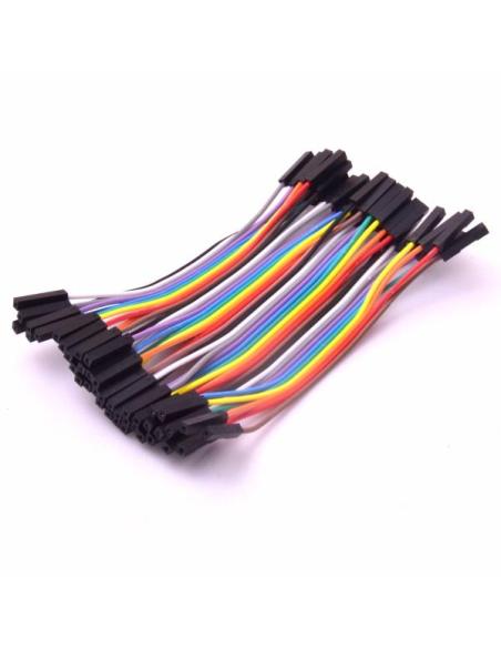 40 KABEL, 20 cm, 2,54 mm WEIBLICH-WEIBLICH FÜR ARDUINO