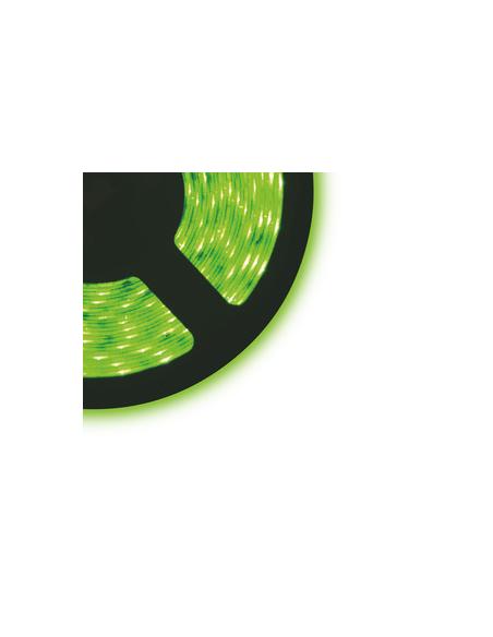 KIT DE BANDES LED VERTES SMD3528 24W 5M IP65 AVEC F.A.