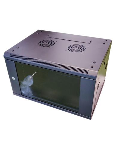 ARMOIRE RACK MURALE 19" 6U 600x450x385mm