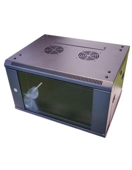 ARMARIO RACK MURAL 19" 6U 600x450x385mm