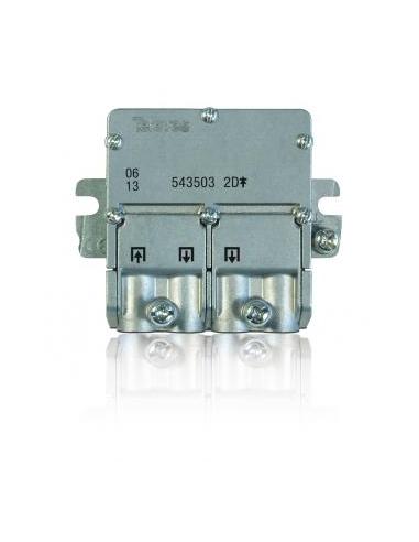REPARTIDOR 2 SALIDAS 5-2400MHz "EasyF" 4,3/4dB