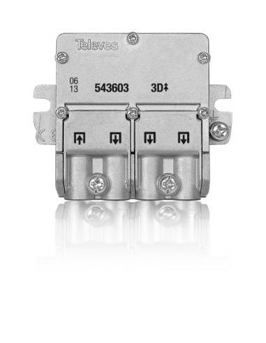 REPARTIDOR 3 SALIDAS 5-2400MHz "EasyF" 8,5/7,5dB