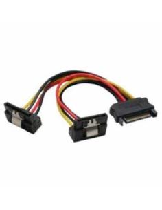 CONEXION ALIMENTACION SATA M a 2x SATA H 90° 0,20m