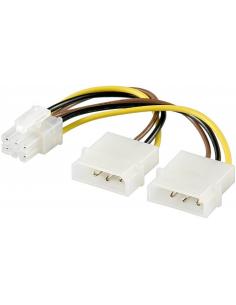 CONEXION 2 x Molex M 4-pin a PCI Express H 6 pin