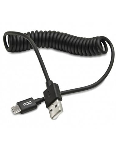 CONNEXION USB VERS MÂLE - MICRO USB CURLY 1,5 M