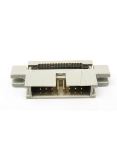 CONNECTEUR MÂLE IDC POUR CÂBLE PLAT 16C 2,54 MM
